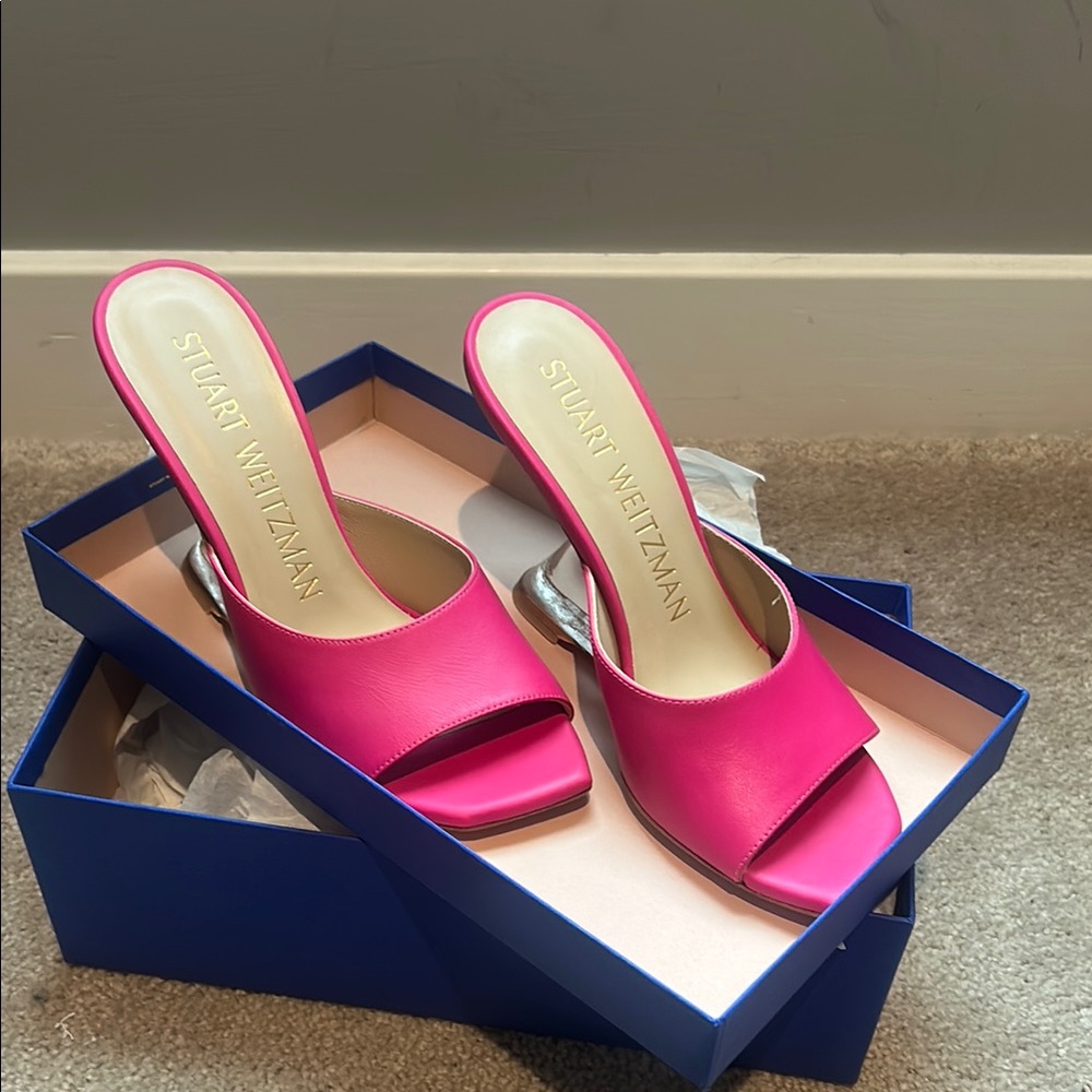 Stuart Weitzman Pink 6.5 Women's Heels
